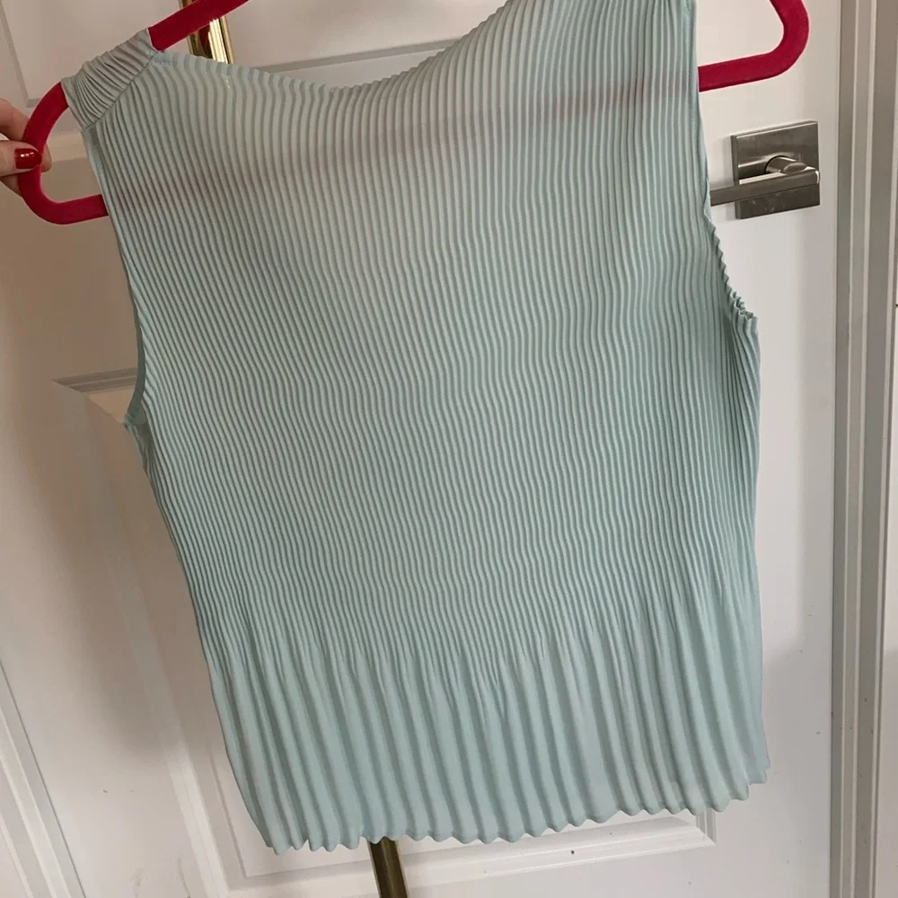 Dex The Suit Shop blue blouse size xs - Picture 5 of 5